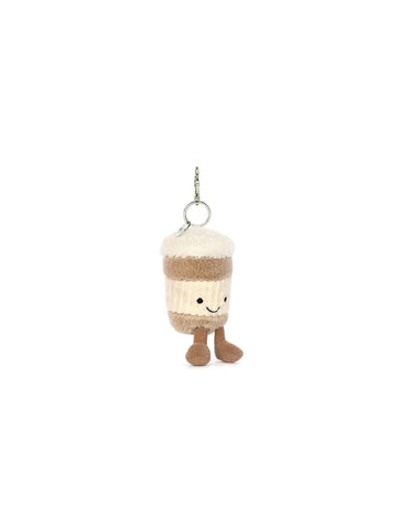 Jellycat Amuseables Coffee-To-Go Bag Charm - Unique Bunny