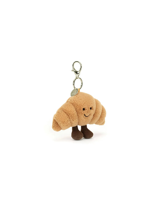 Jellycat Amuseables Croissant Bag Charm - Unique Bunny