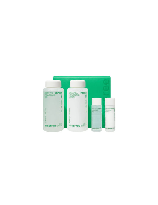 Innisfree Green Tea Hyaluronic Set - Unique Bunny