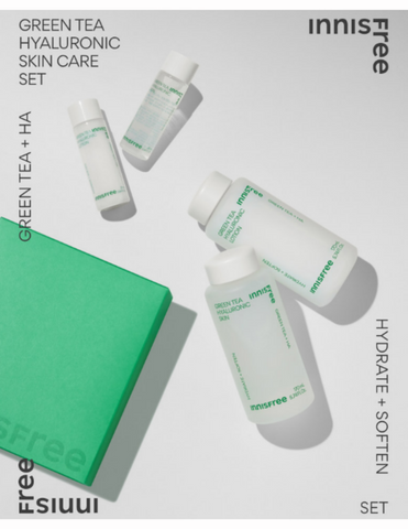 Innisfree Green Tea Hyaluronic Set - Unique Bunny