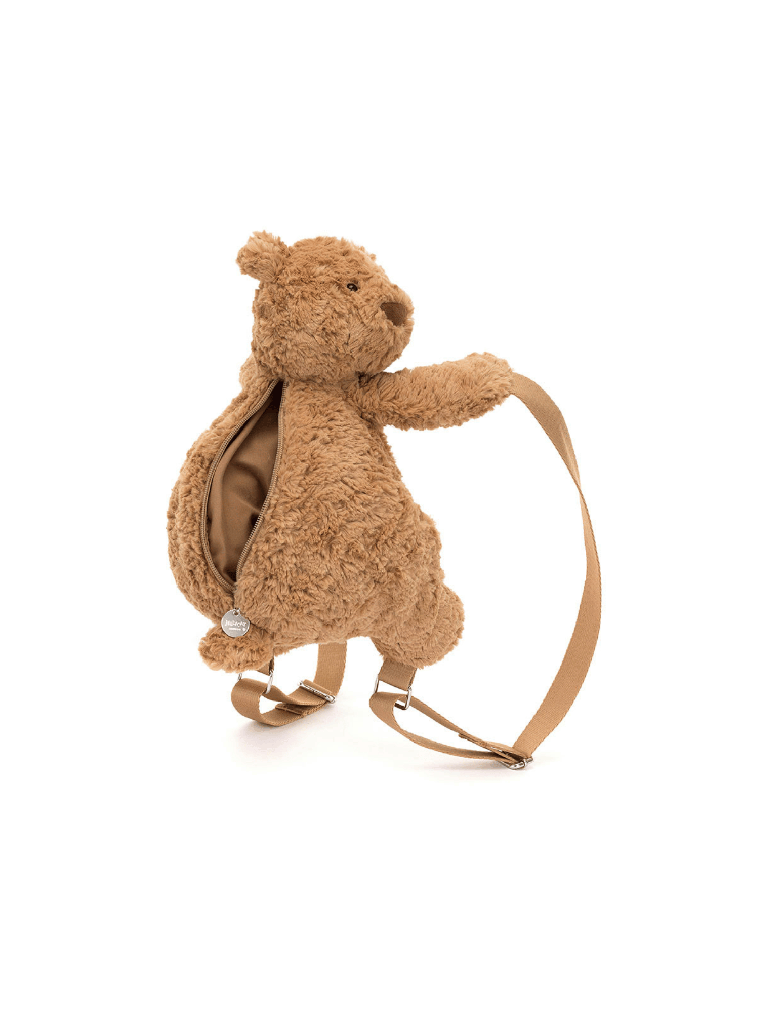 Jellycat Bartholomew Bear Backpack - Unique Bunny