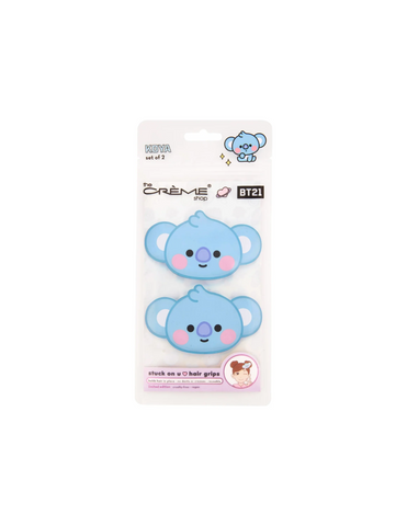 The Creme Shop x BT21 Stuck On U Hair Grips - Unique Bunny