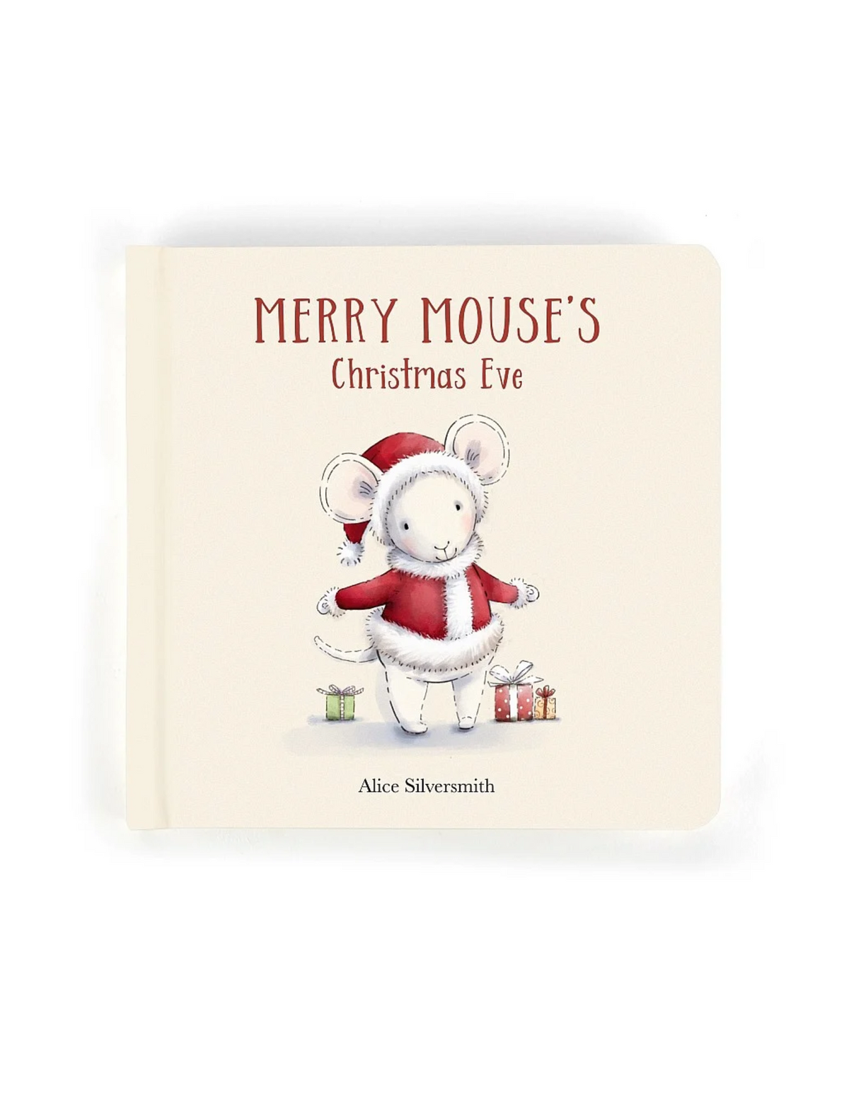 Jellycat Merry Mouse's Christmas Eve Book - Unique Bunny