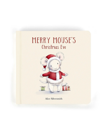 Jellycat Merry Mouse's Christmas Eve Book - Unique Bunny