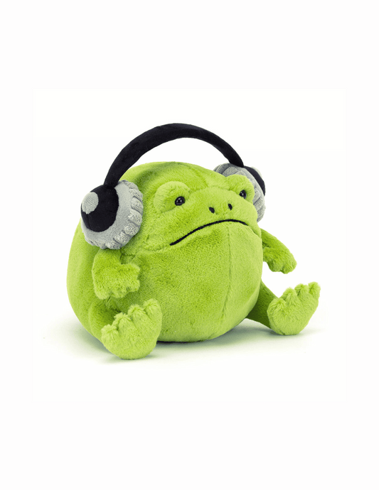 Jellycat Ricky Rain Frog Headphones - Unique Bunny