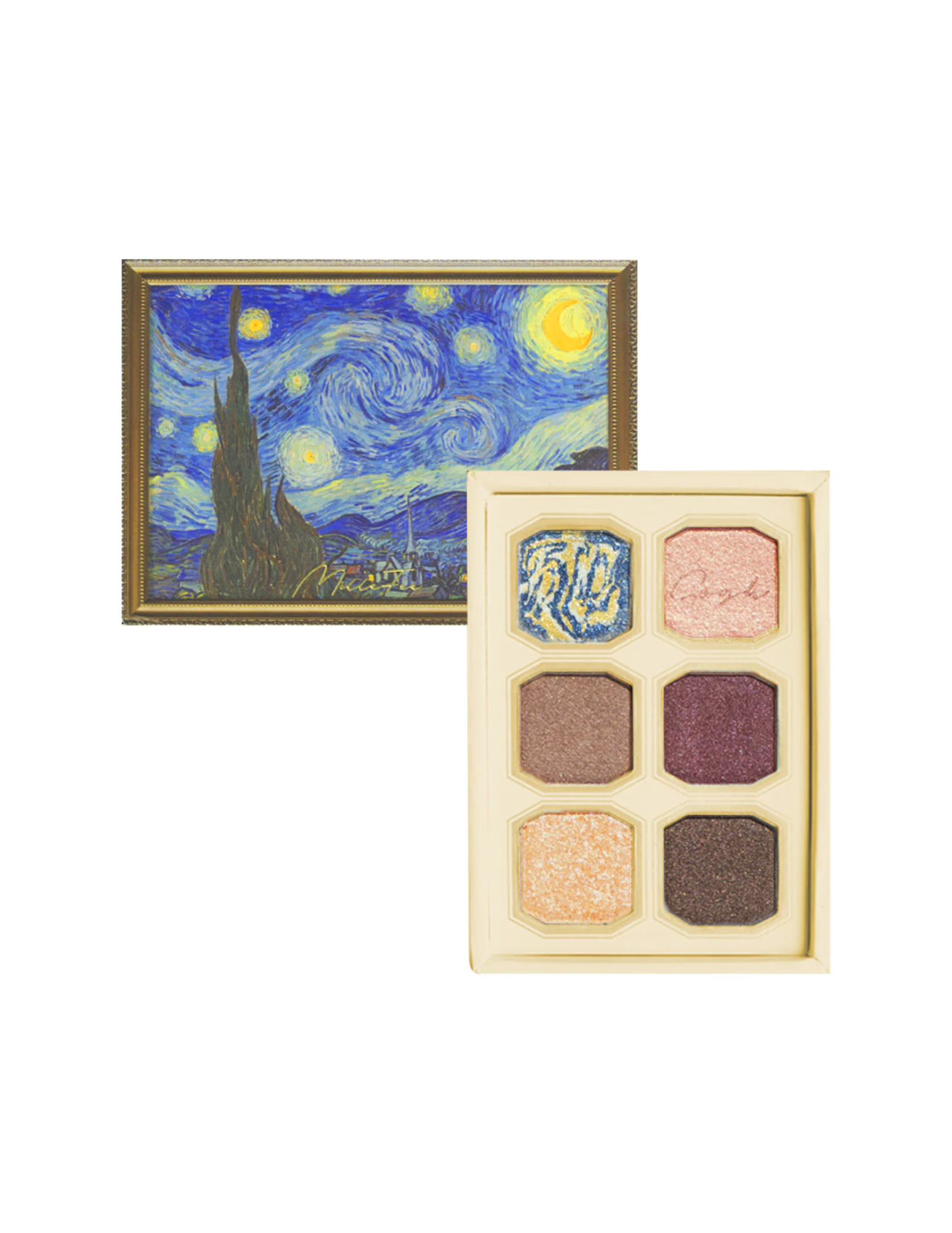 MilleFee Painting Eyeshadow Palette | Vincent Van Gogh - Unique Bunny