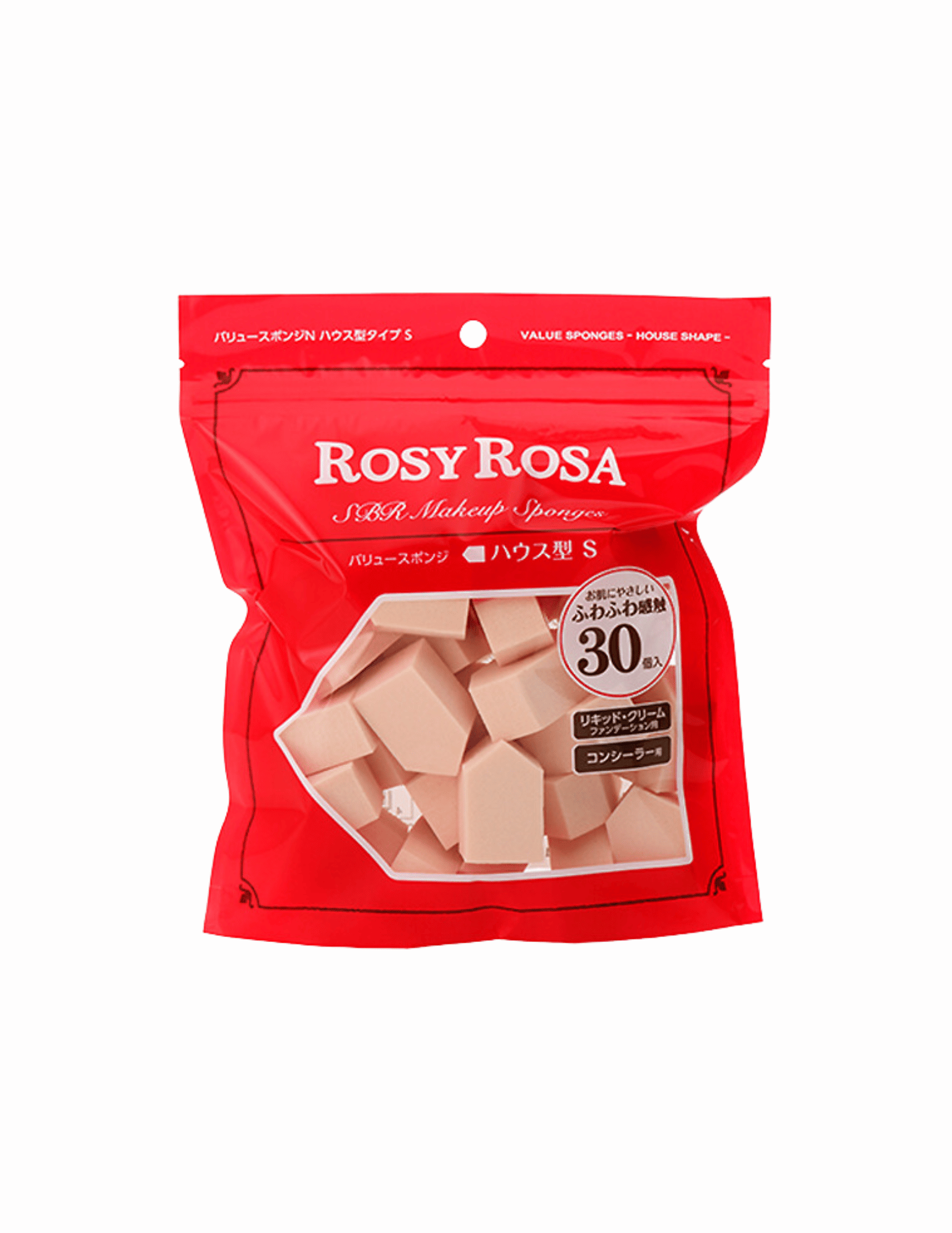 Rosy Rosa Value House Makeup Sponge S - Unique Bunny