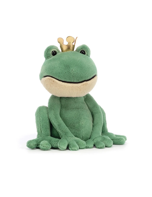 Jellycat Fabian Frog Prince- Unique Bunny