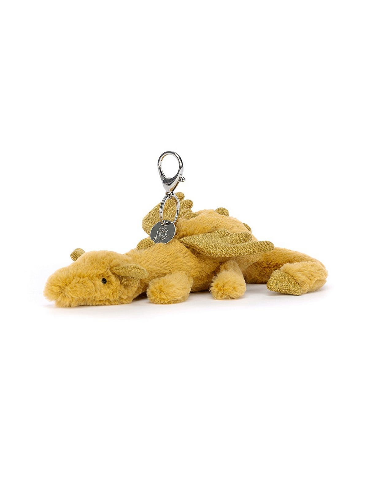 Jellycat Golden Dragon Bag Charm