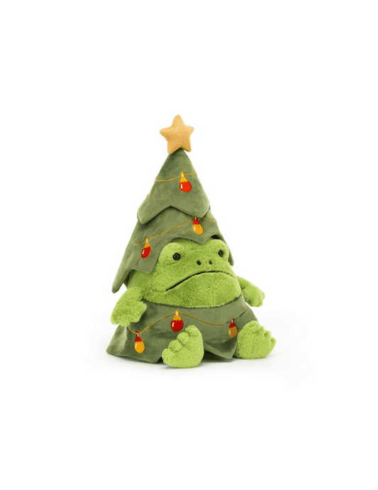 Jellycat Ricky Rain Frog Christmas Tree - Unique Bunny