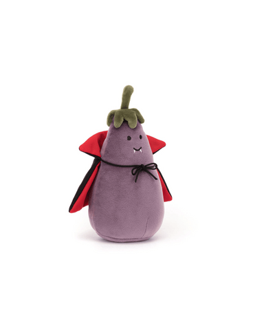 Jellycat Vivacious Aubergine Vampire - Unique Bunny