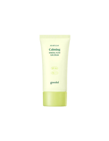 GOODAL Heartleaf Calming Mineral Filter Sun Cream - Unique Bunny