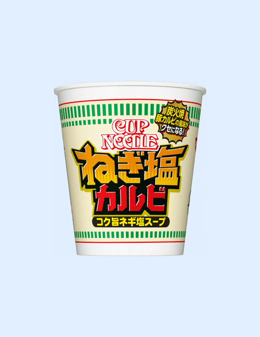 Nissin Salted Kalbi & Green Onion Cup Noodle - Unique Bunny