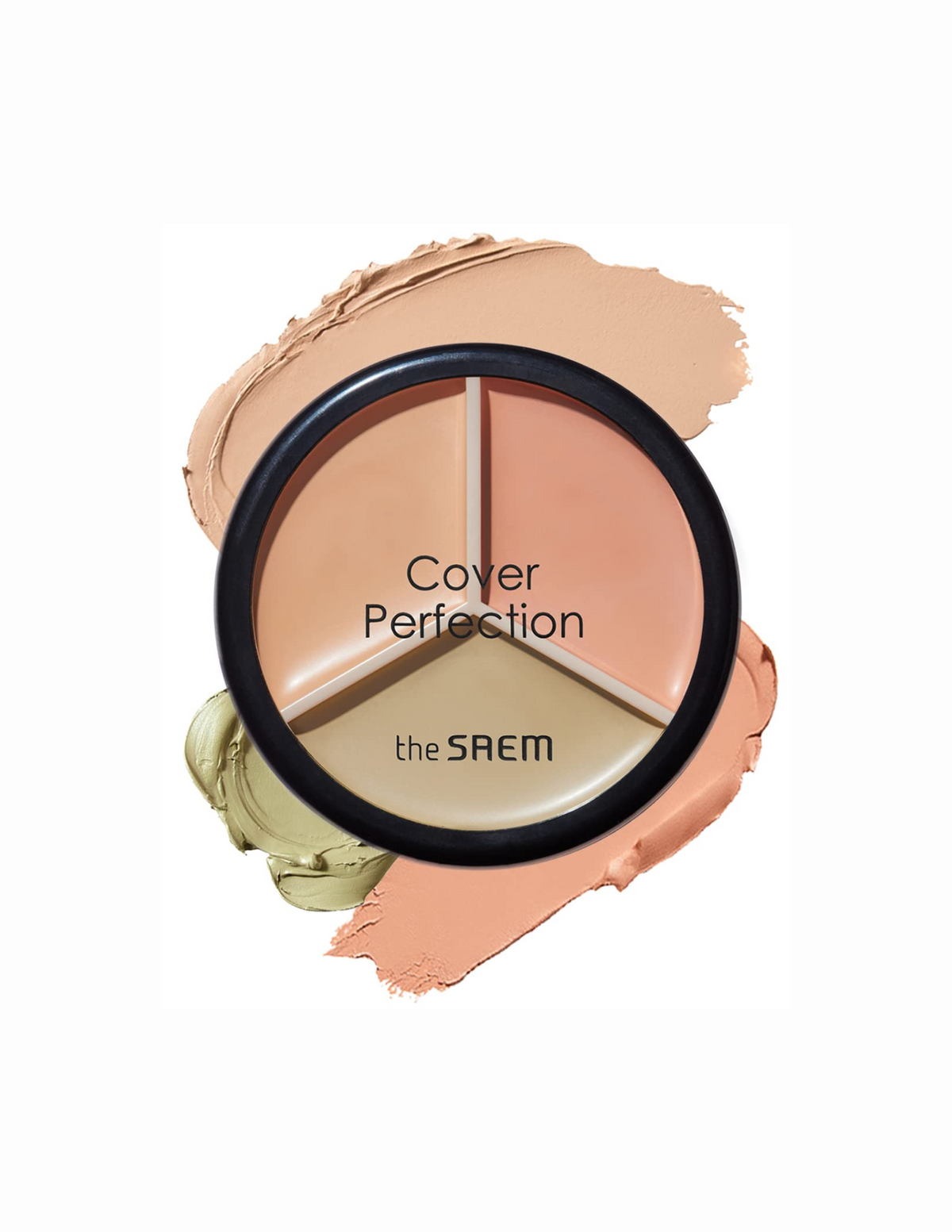 The Saem Cover Perfection Triple Pot Concealer - Unique Bunny