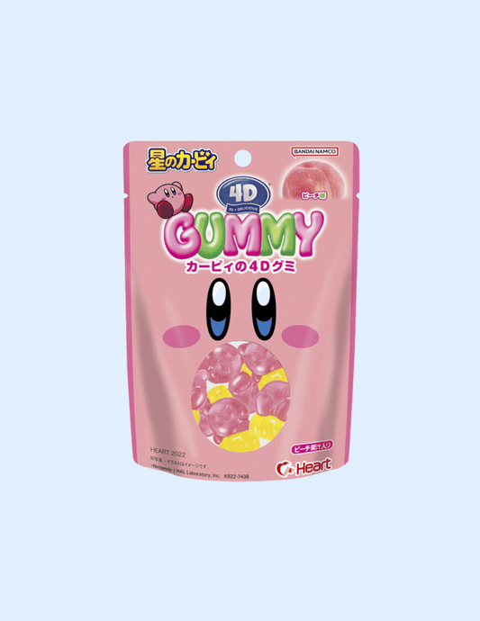 HEART 4D Kirby Peach Gummy- Unique Bunny