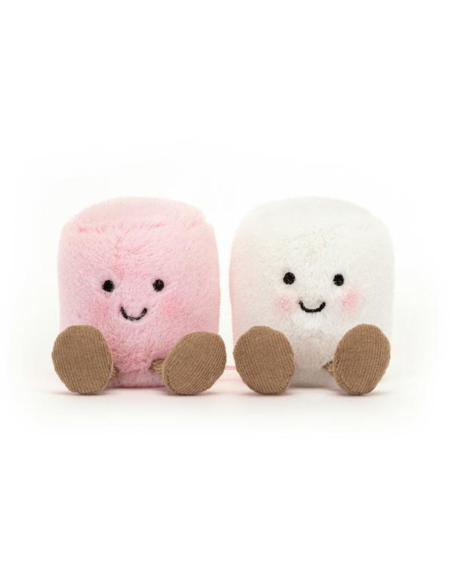 Jellycat Amuseable Pink And White Marshmallows - Unique Bunny