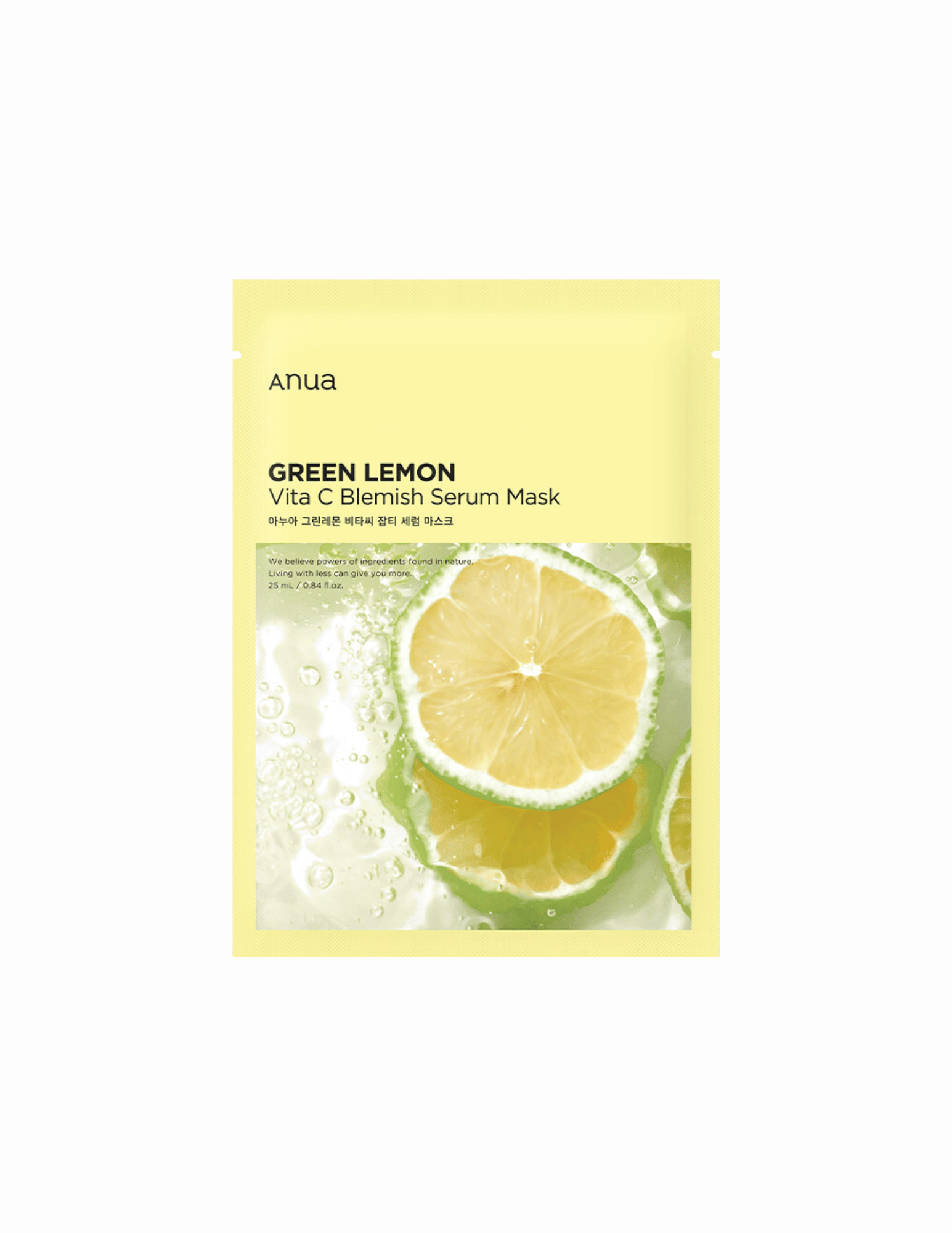 Anua Green Lemon Vita C Blemish Serum Mask - Unique Bunny