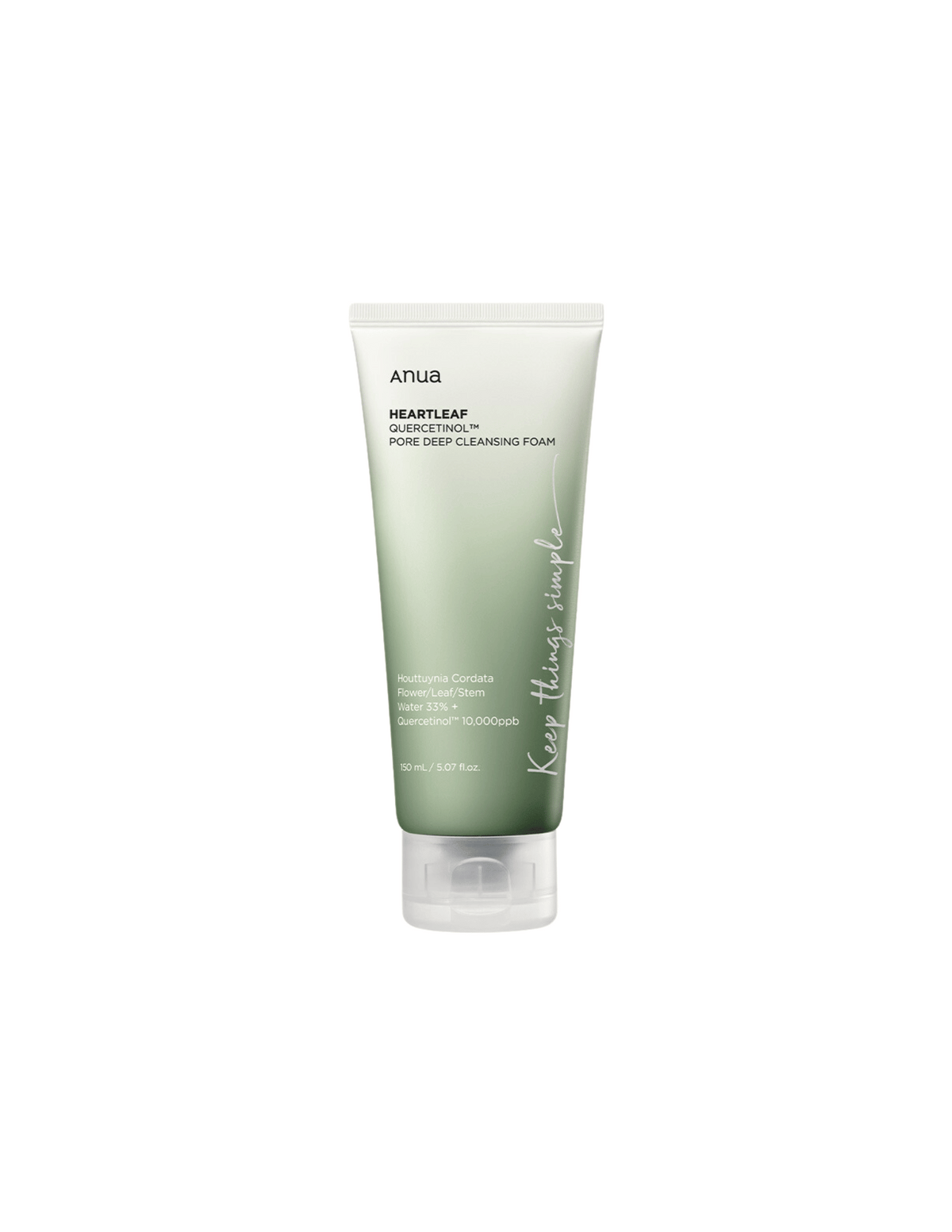 Anua Heartleaf Quercetinol Pore Deep Cleansing Foam - Unique Bunny