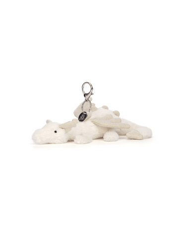 Jellycat Snow Dragon Bag Charm - Unique Bunny