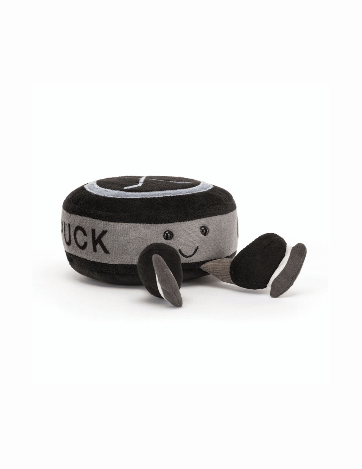 Jellycat Amuseables Sports Ice Hockey Puck - Unique Bunny