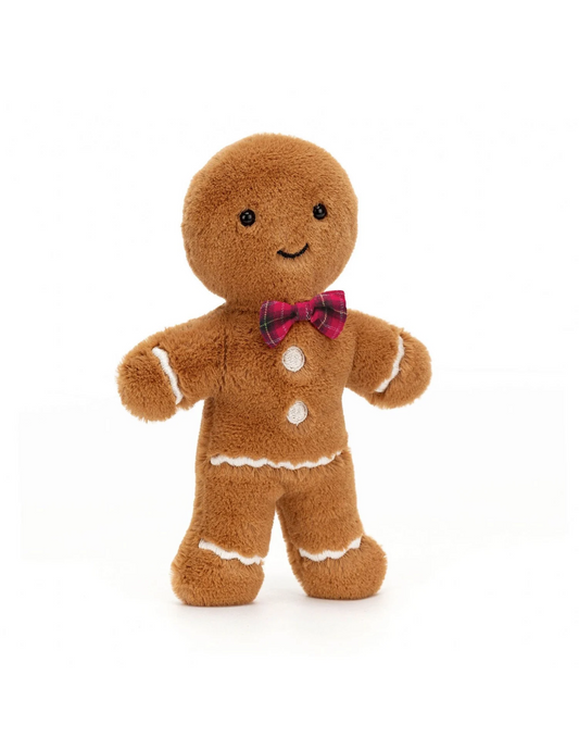 Jellycat Jolly Gingerbread Fred - Unique Bunny