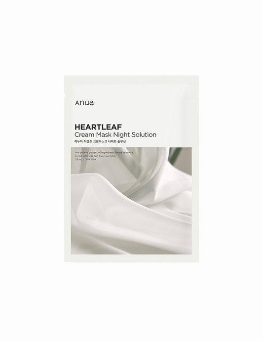 Anua Heartleaf Cream Mask Night Solution - Unique Bunny