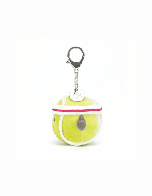 Jellycat Amuseables Sports Tennis Bag Charm - Unique Bunny