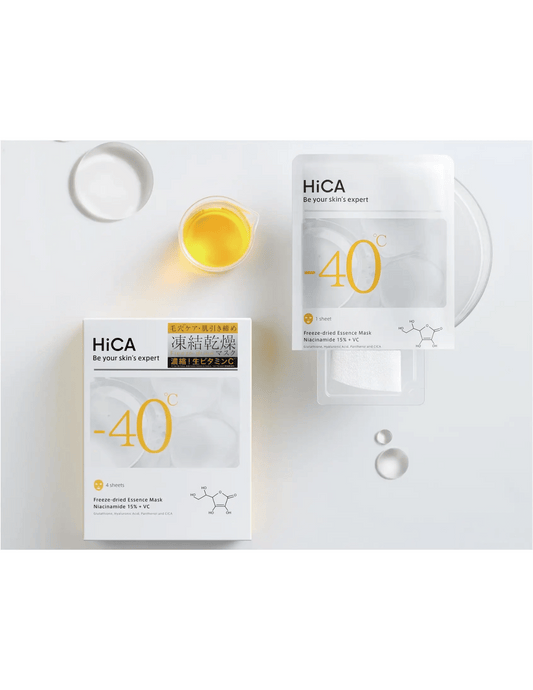 HiCA Dried Essence Mask Niacinamide 15% + VC - Unique Bunny