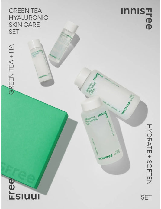 Innisfree Green Tea Hyaluronic Set - Unique Bunny