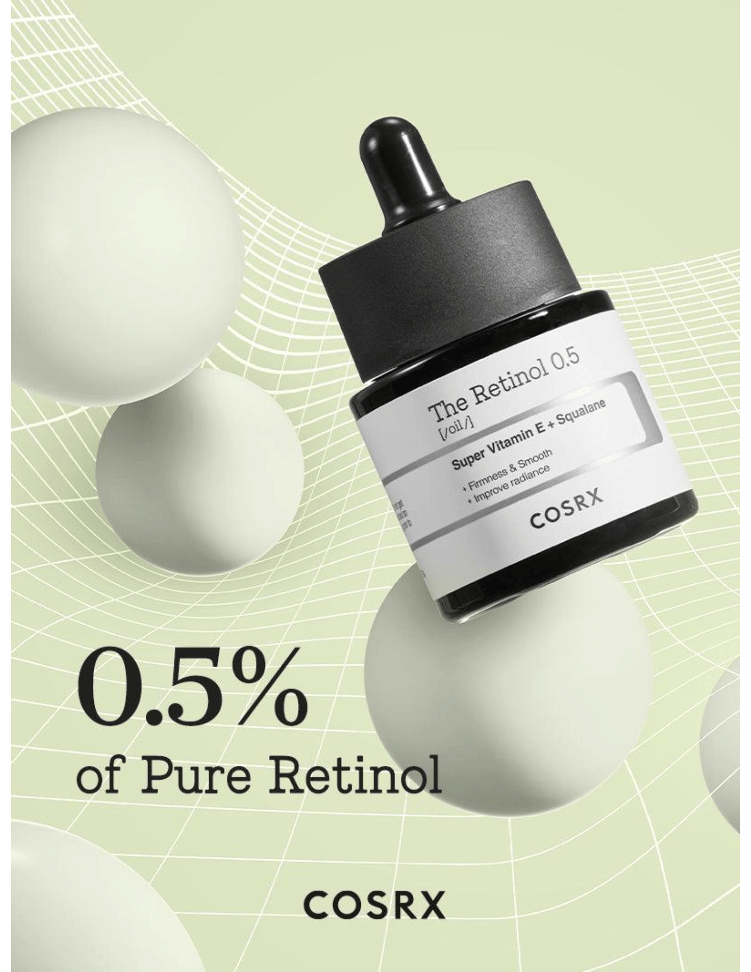 COSRX The Retinol 0.5 Serum - Unique Bunny