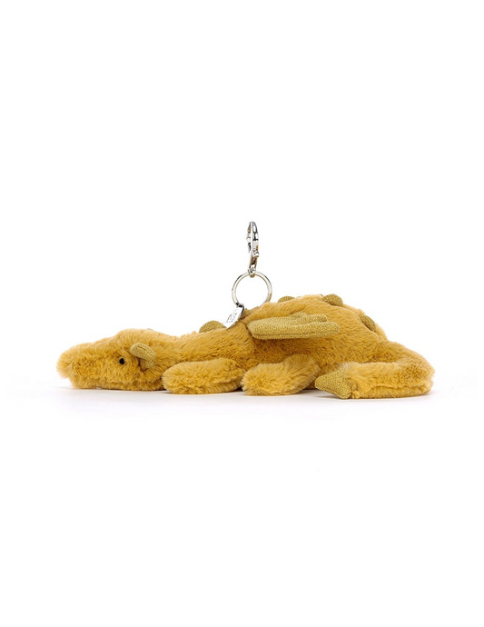 Jellycat Golden Dragon Bag Charm