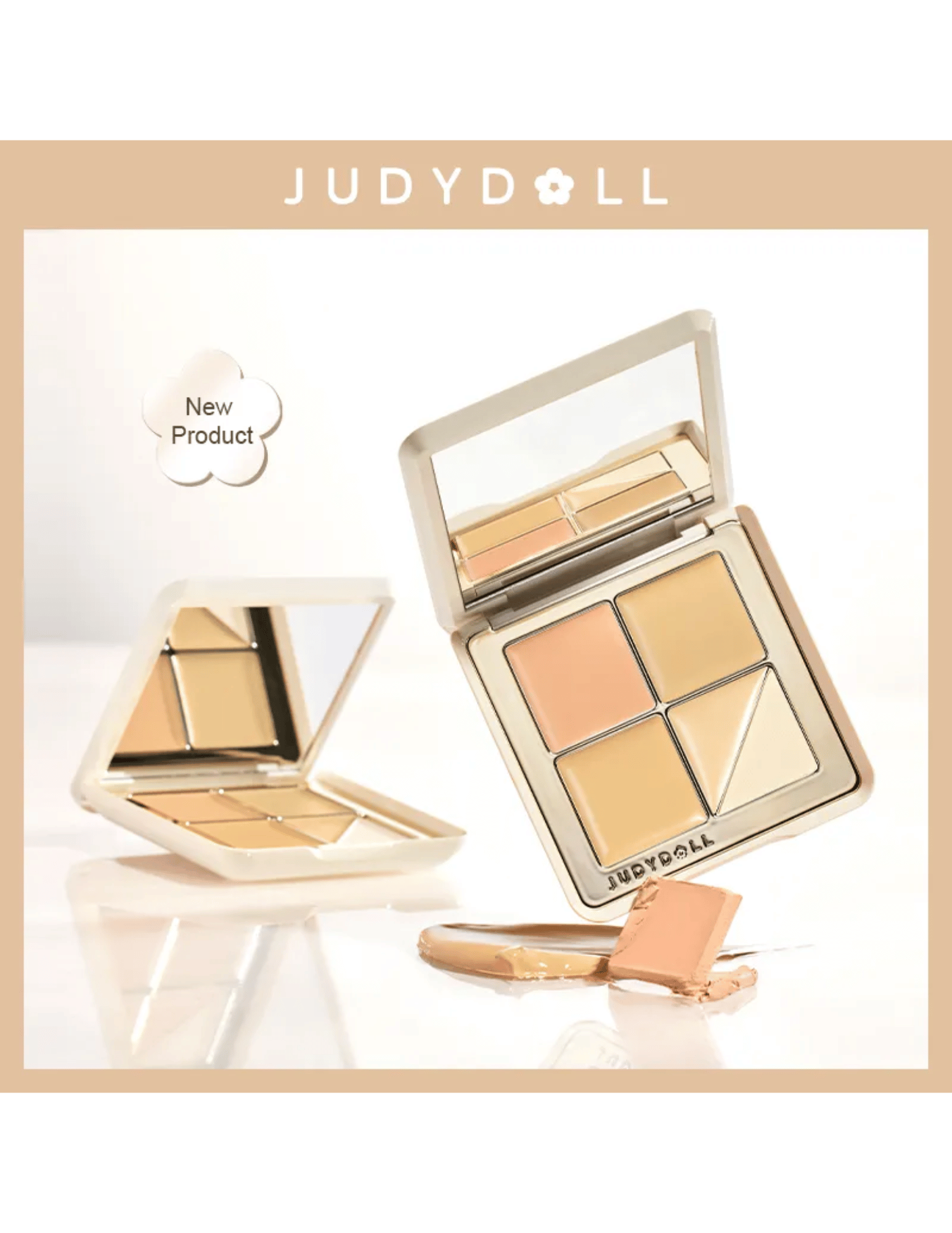 Judydoll 5 Shades Concealer Palette - Unique Bunny