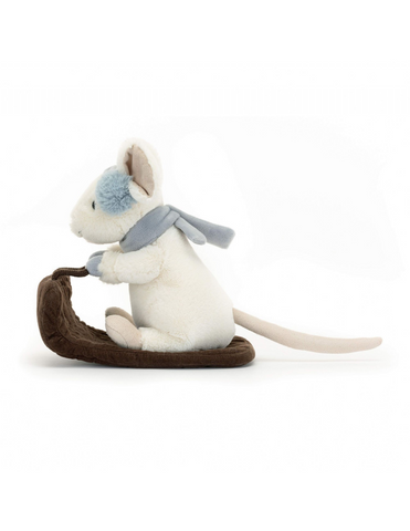 Jellycat Merry Mouse Sleighing  - Unique Bunny