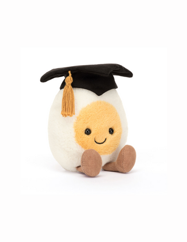 Jellycat Amuseable Boiled Egg Graduation - Unique Bunny