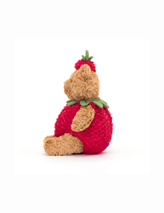 Jellycat Bartholomew Bear Strawberry - Unique Bunny