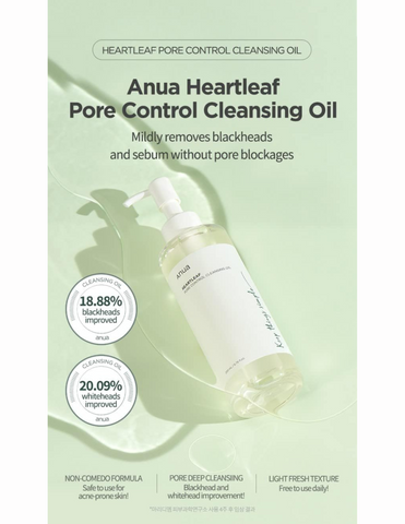 Anua Heartleaf Pore Cleansing Oil - Unique Bunny