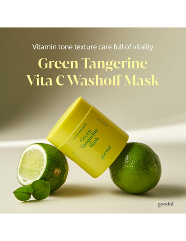 GOODAL Vita-C Radiance Green Tangerine Mask - Unique Bunny