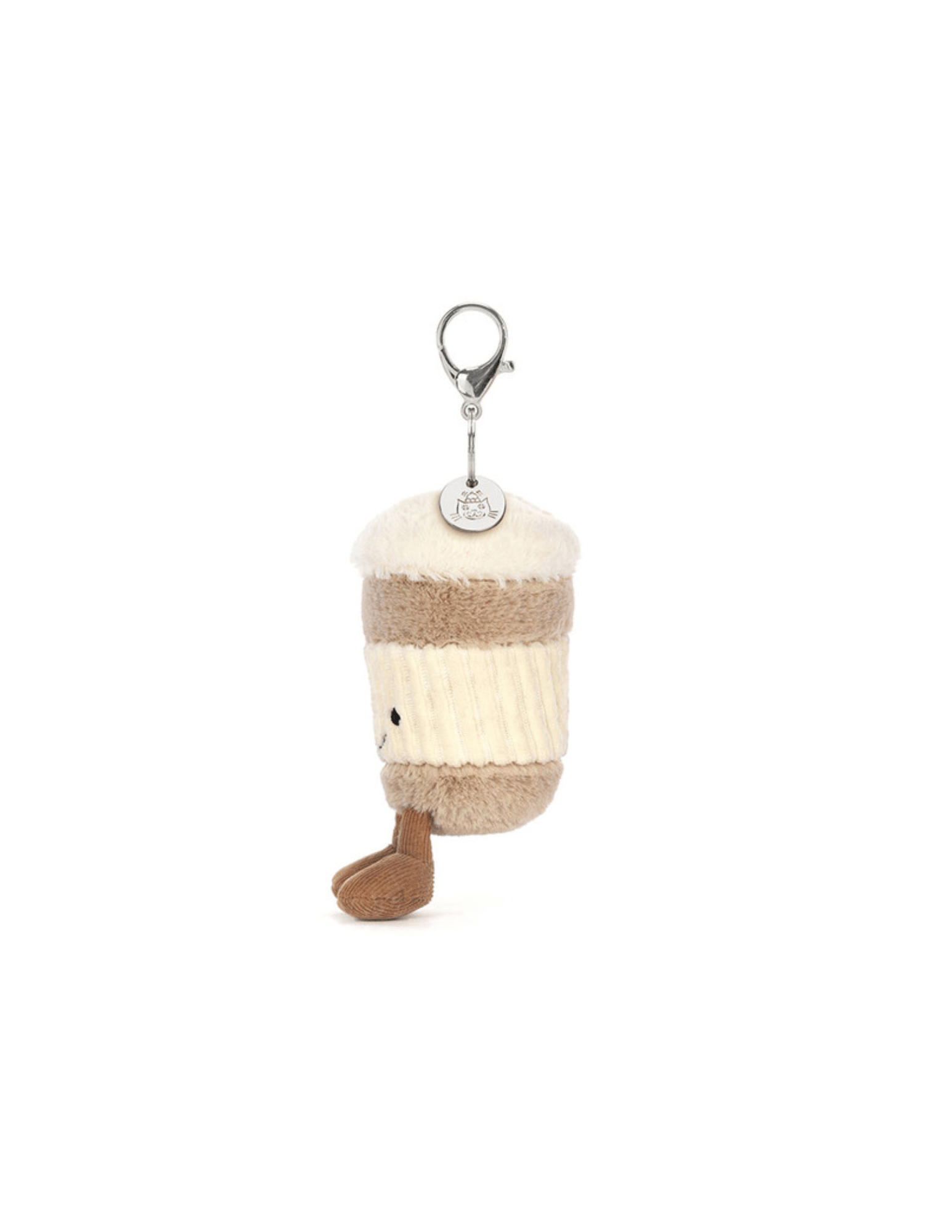 Jellycat Amuseables Coffee-To-Go Bag Charm - Unique Bunny