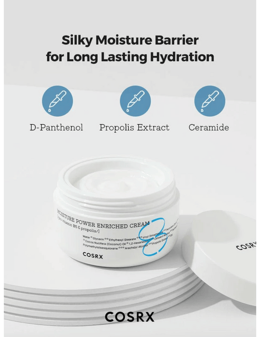 COSRX Hydrium Moisture Power Enriched Cream - Unique Bunny