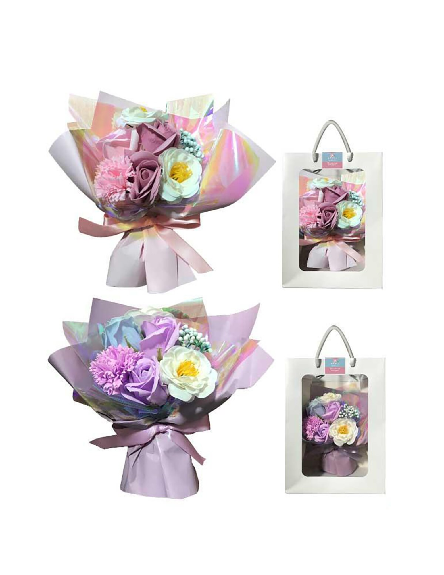 Honyaradoh Rose Bath Petal Bouquet - Unique Bunny