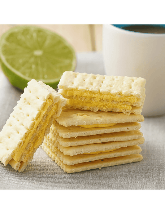 Kangshifu 3+2 Lemon Cream Sandwich Crackers - unique bunny