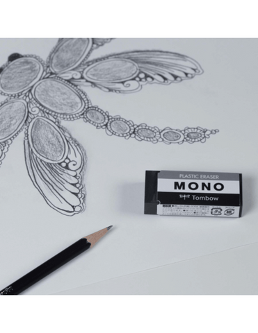 Tombow Mono Eraser Small Black - Unique Bunny