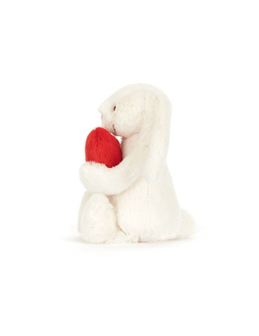 Jellycat Bashful Red Love Heart Bunny - Unique Bunny