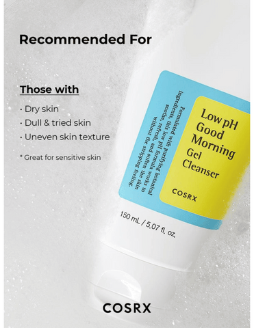 COSRX Low pH Good Morning Gel Cleanser - Unique Bunny