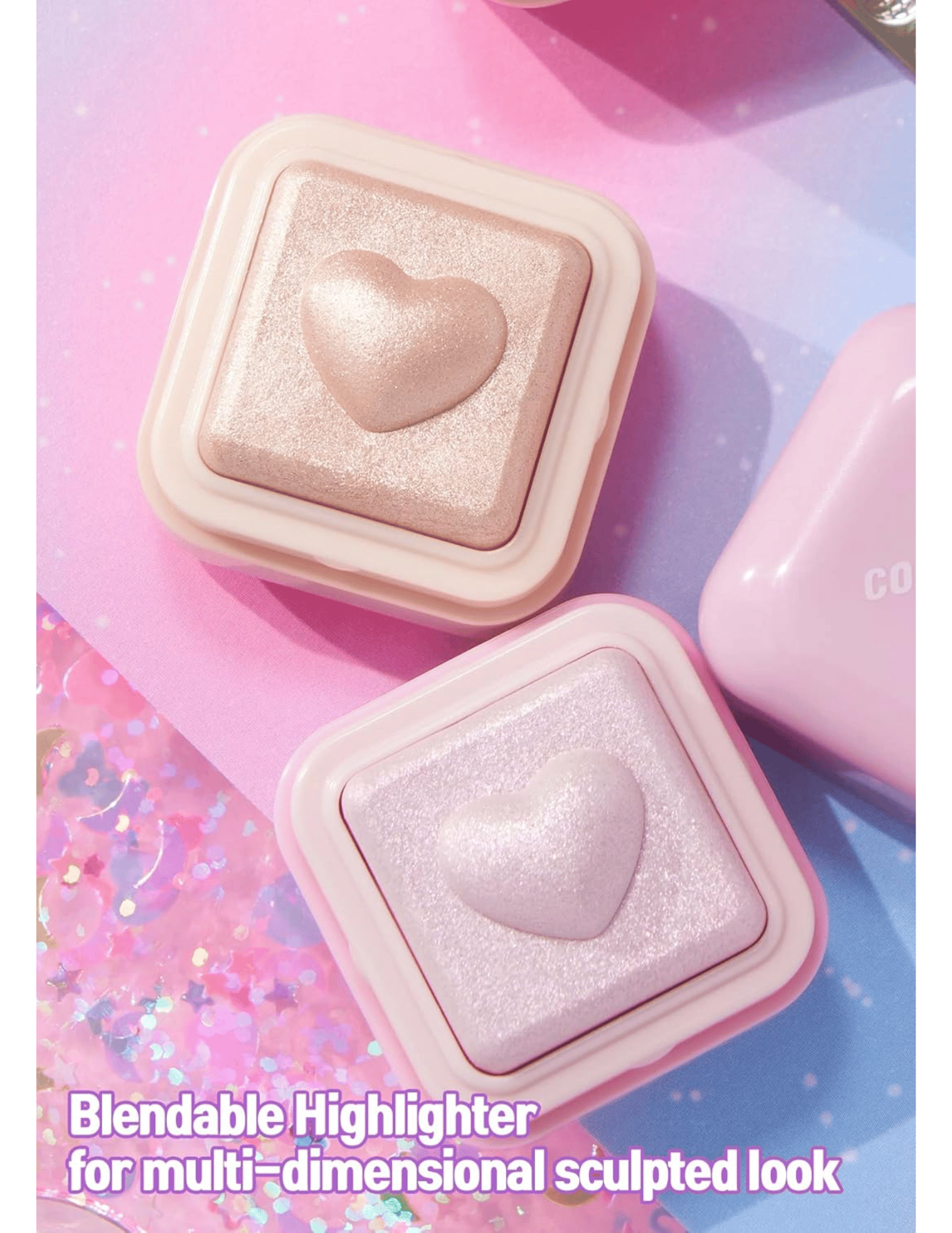 Colorgram Milk Bling Heartlighter - Unique Bunny