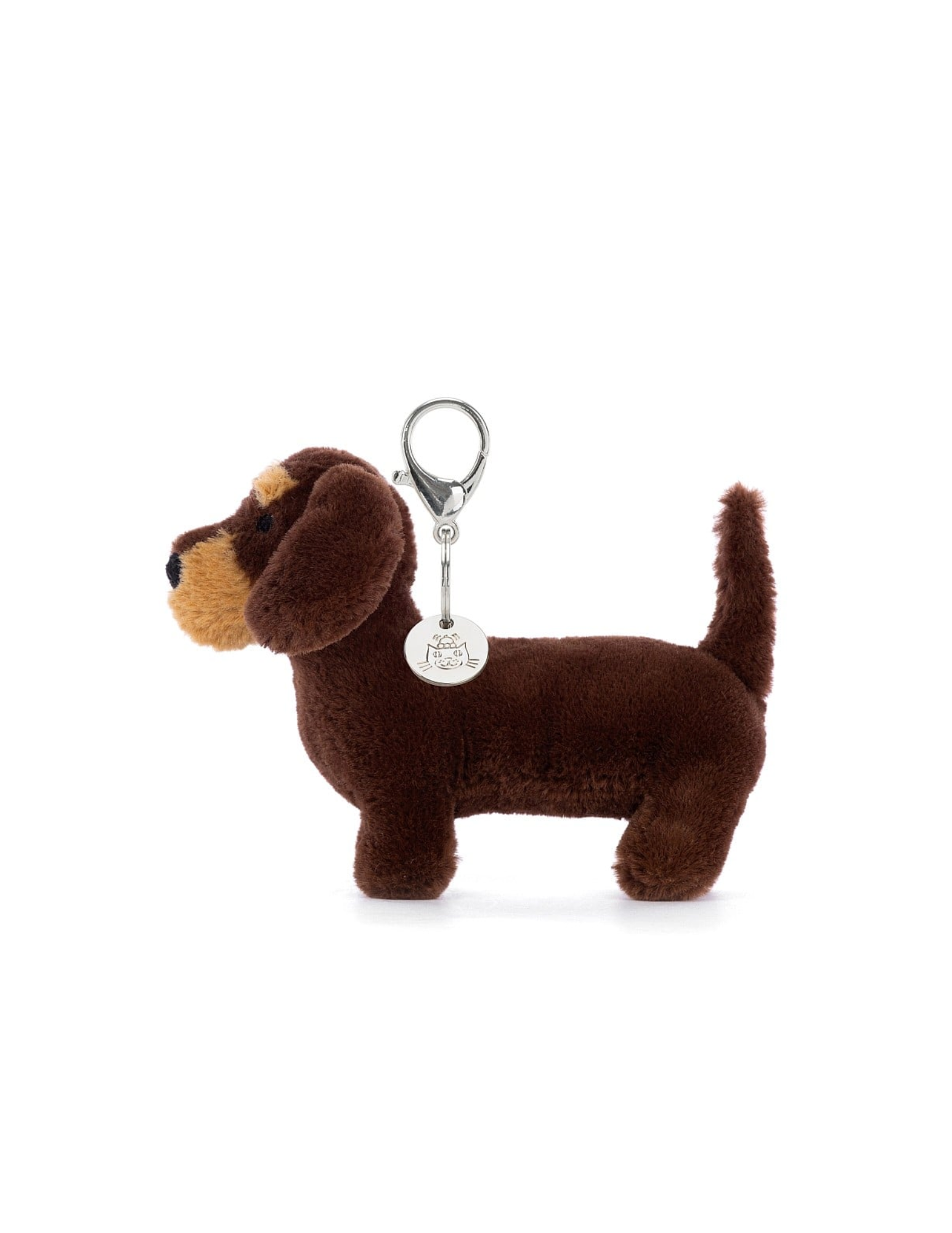 Jellycat Otto Sausage Dog Bag Charm - Unique Bunny