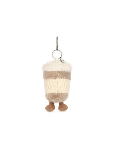 Jellycat Amuseables Coffee-To-Go Bag Charm - Unique Bunny