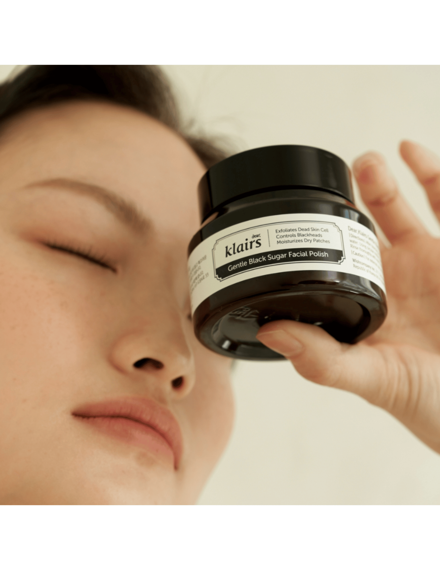 Dear, Klairs Gentle Black Sugar Facial Polish - Unique Bunny