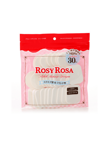 Rosy Rosa NBR Assorted Value Makeup Sponge - Unique Bunny