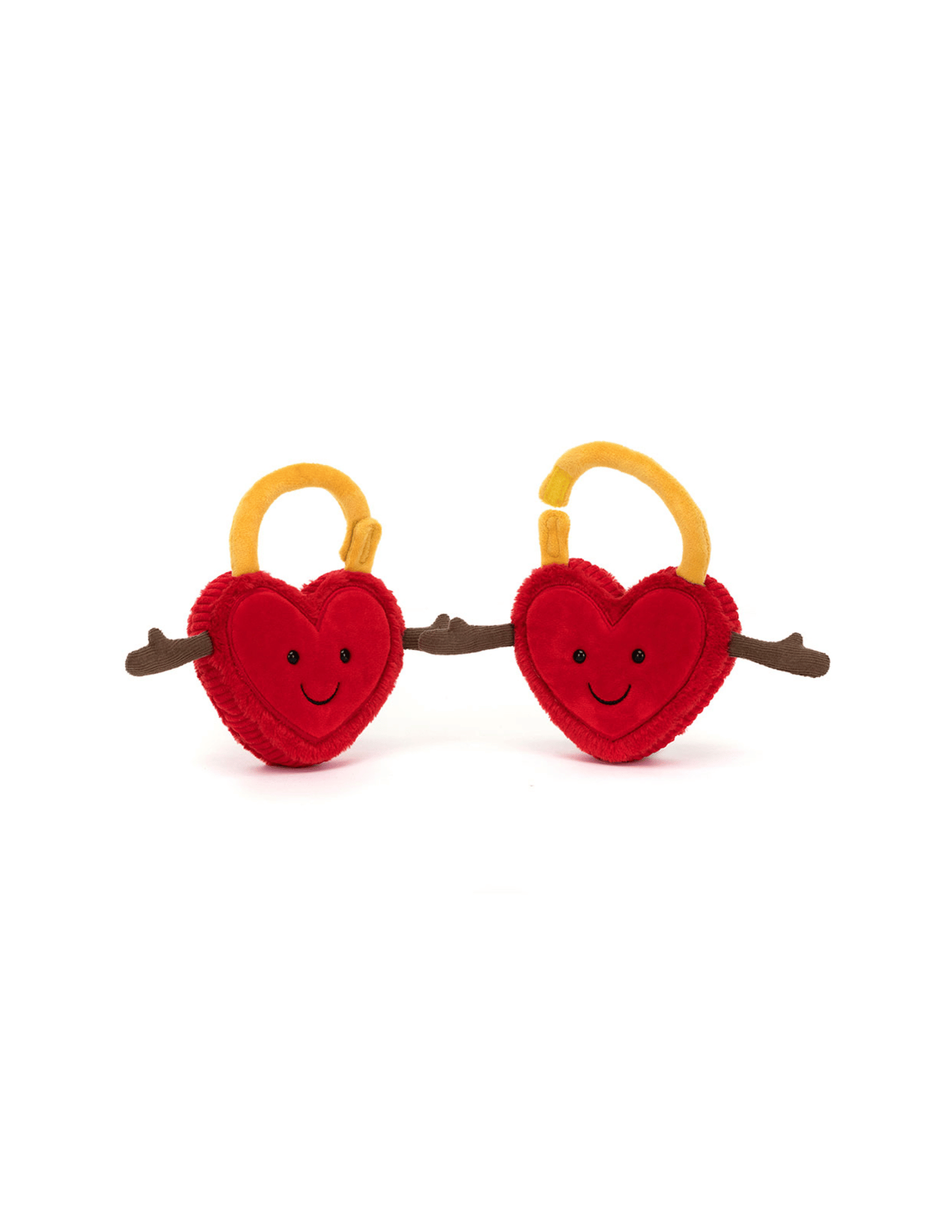 Jellycat Amuseables Val & Tina Love Locks - Unique Bunny